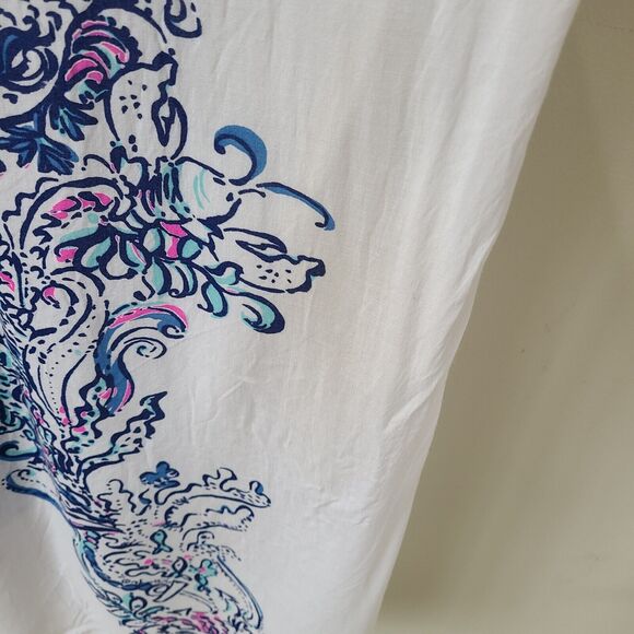 Lilly Pulitzer x Target Wavepool Caftan Swim Cover Up Beach Maxi Dress Size 1X - Picture 5 of 13